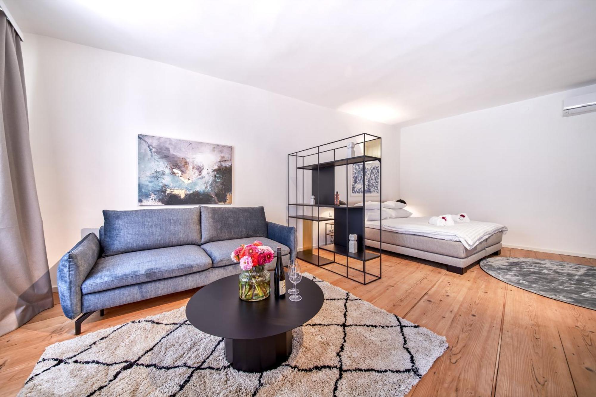Smile Apartments "Lesehof" 크렘스안더다노 객실 사진
