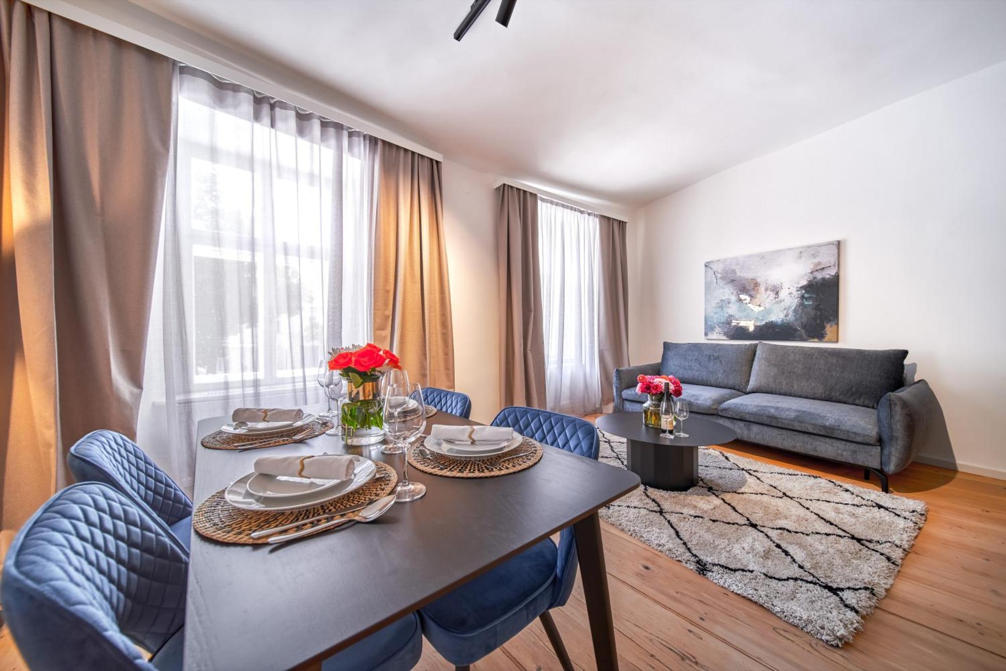 Smile Apartments "Lesehof" 크렘스안더다노 객실 사진