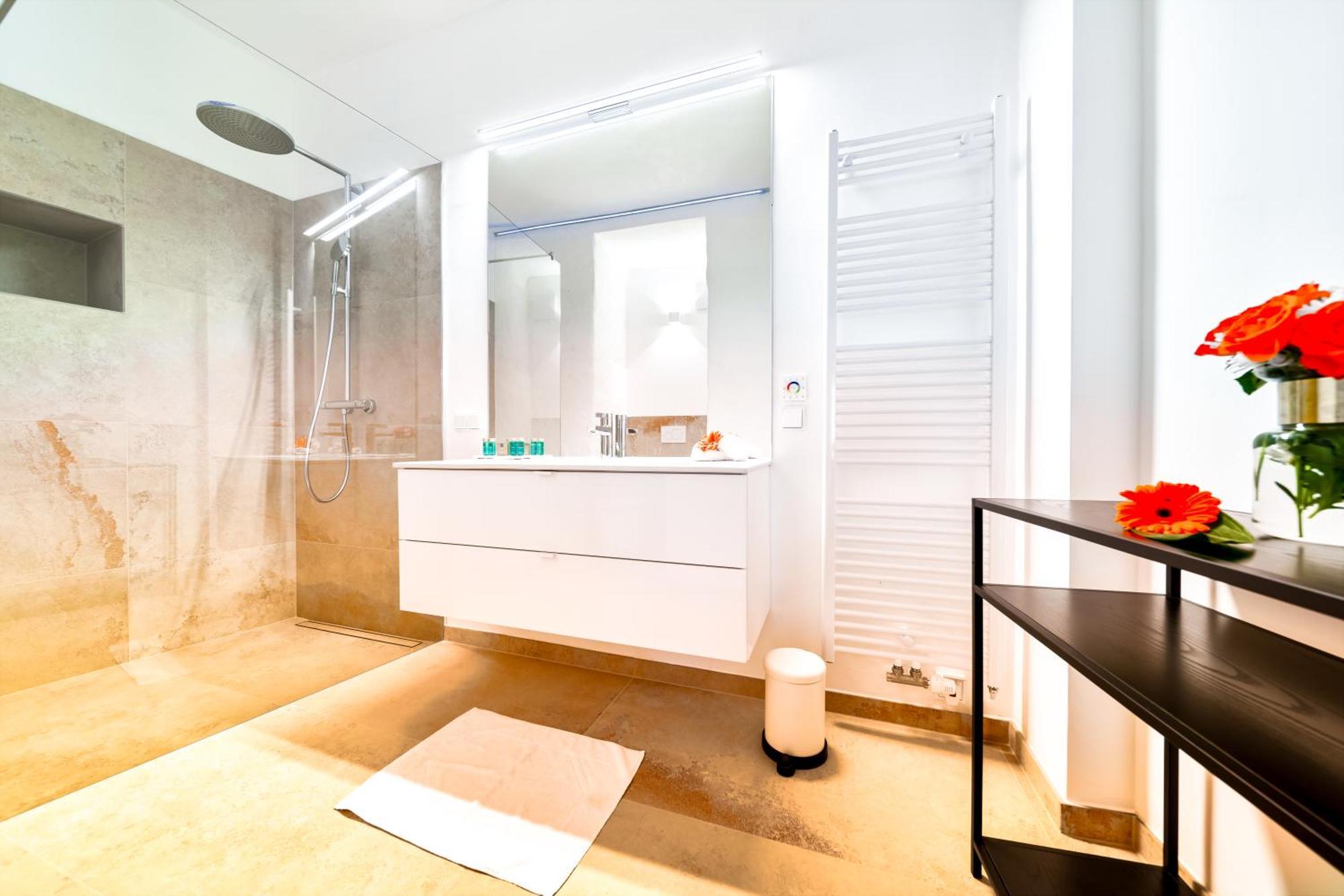 Smile Apartments "Lesehof" 크렘스안더다노 객실 사진
