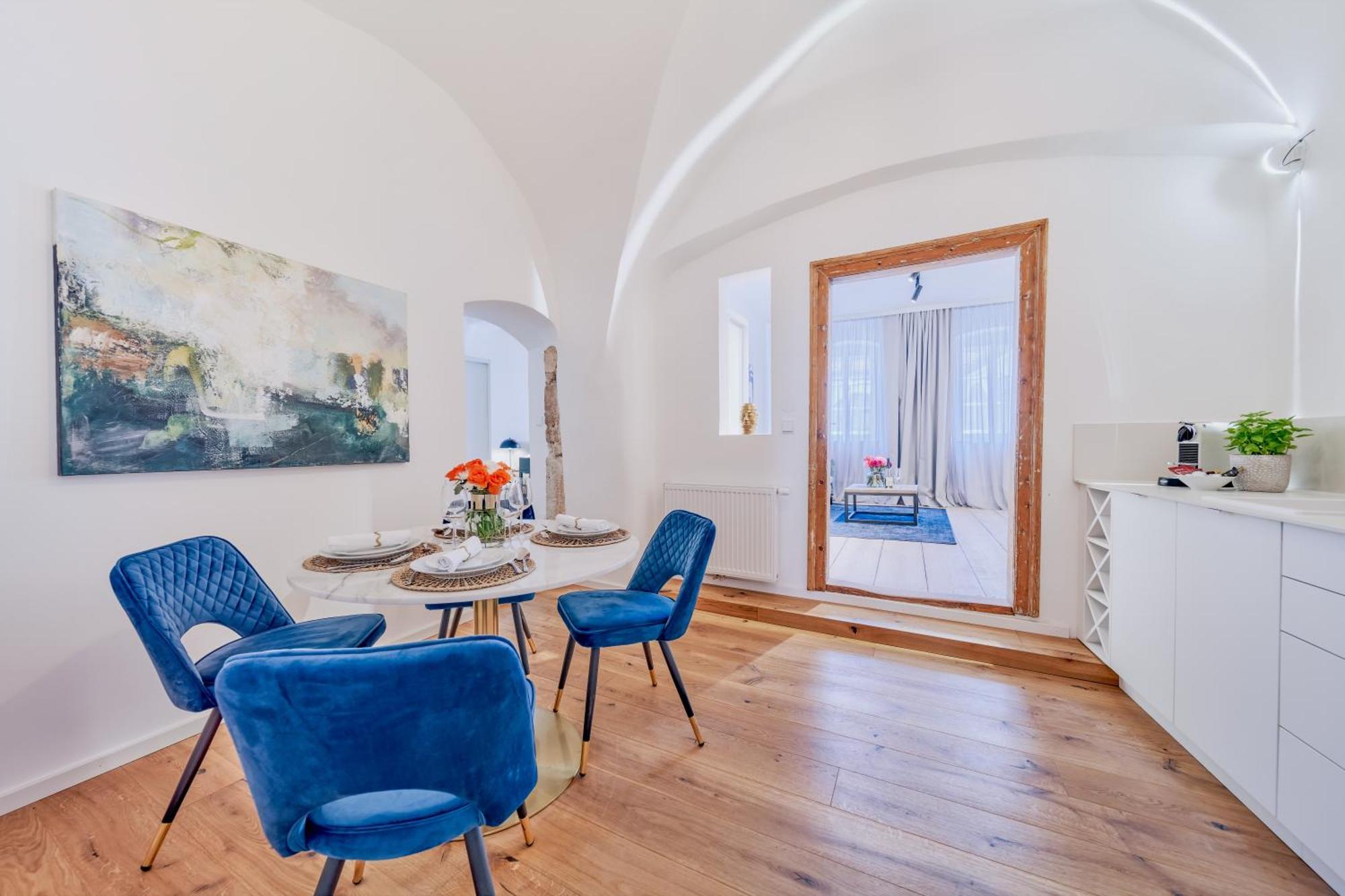 Smile Apartments "Lesehof" 크렘스안더다노 객실 사진